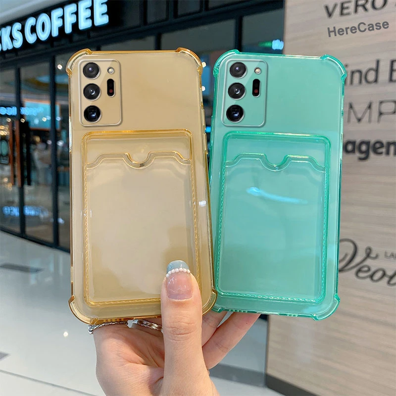 Premium Shockproof Wallet Card Holder Phone Case - Stylish Protective Cover