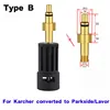 High Pressure Cleaner for Karcher K2 K3 K4 K5 K6 K7 Water Gun Adapter Conversion Between KARCHER and LAVOR/Parkside Connector 4