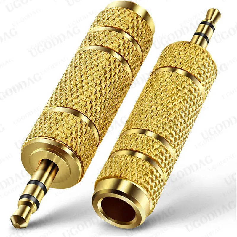 3.5mm to 6.5mm 6.35mm Male to Female Audio Cable Adapter Jack To Plug Stereo AUX Converter Amplifier