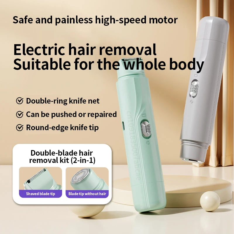 Electric YD Woman Shaver Painless Mustache Epilator Leg Bikini Body Hair Trimmer for Women Facial Epilator Hair Remover