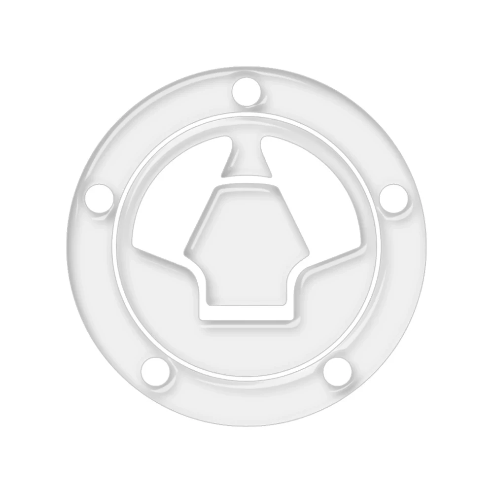 

3D Transparent Motorcycle Fuel Cap Protection Sticker For Kawasaki Models From 2006 (5 Holes)