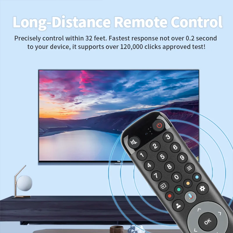 RC813 FMB1 Telecomando vocale di ricambio per TCL Smart