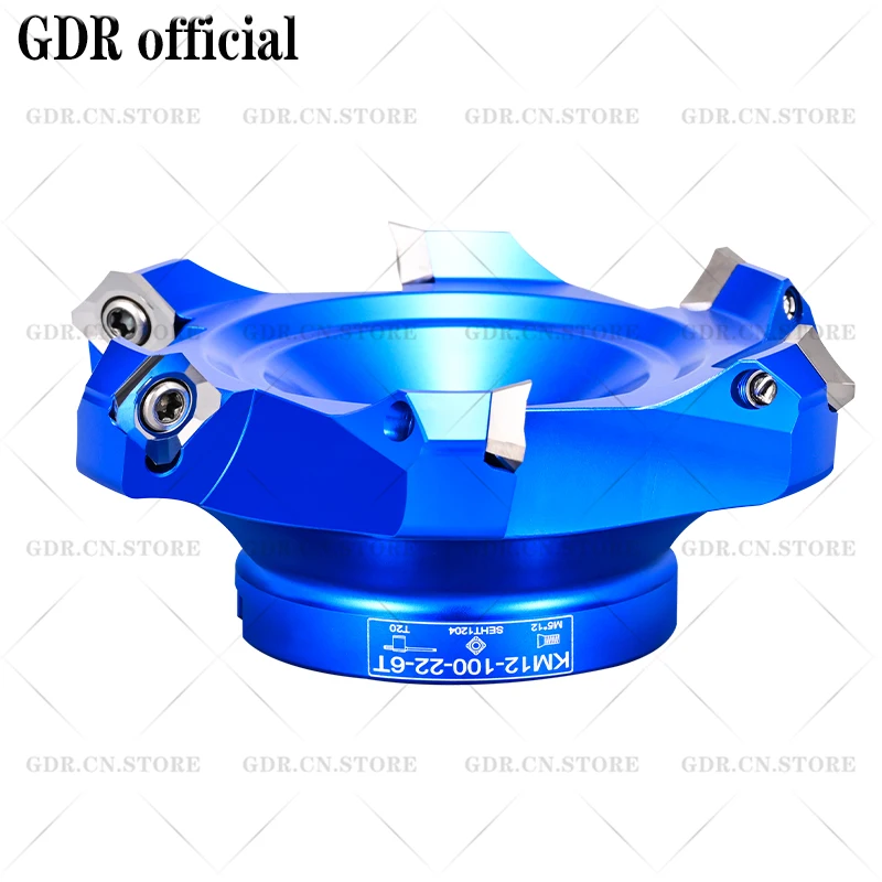 KM12 SE12 Aluminum alloy milling cutter head inserted into SEHT1204 SEKT1204 Matching FMB FMB22 FMB27 tool holder bracket tool