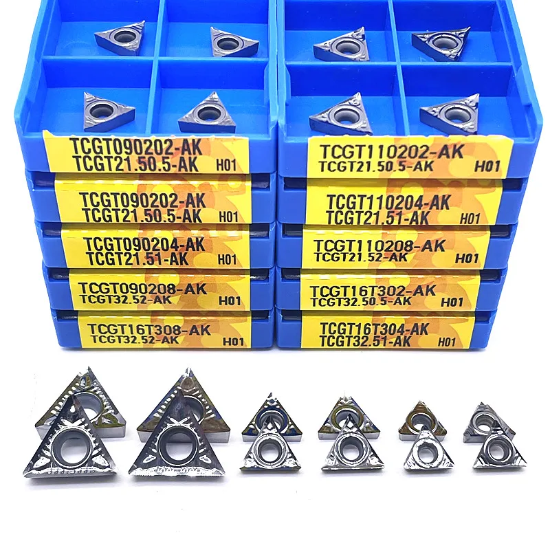 10 Pieces Carbide Turning Inserts Blades TCGT110204-AK - View #4