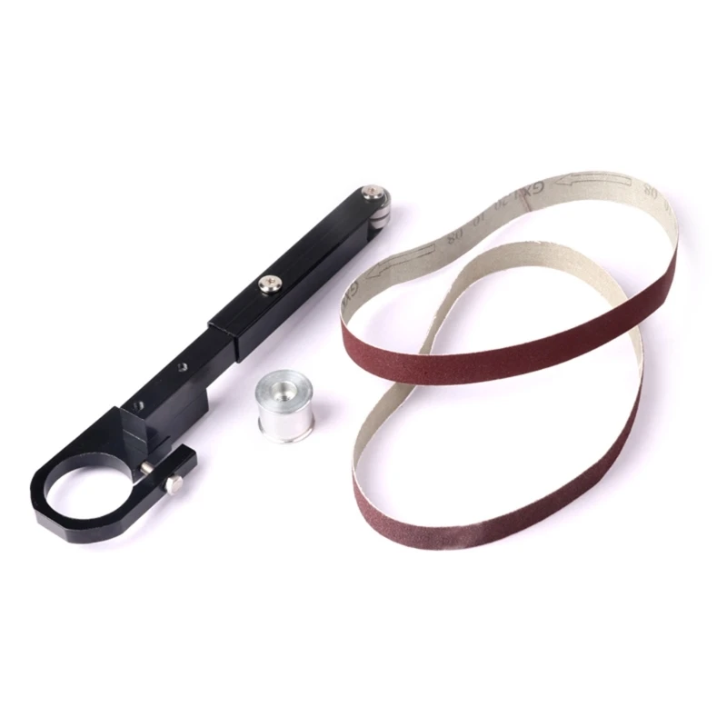 Electric Grinder to Belt Sander Sanding Adapter Pipe Belt Sander Modified Sand Machine for 100 125 Model