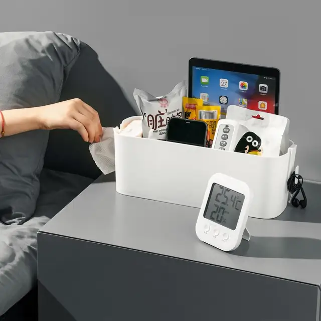 Könnyen Megközelíthető Éjjeli Tároló Kosár Szövet-Extrakciós Száj Sundries Autó Tok Háztartási Cuccok - Image 5