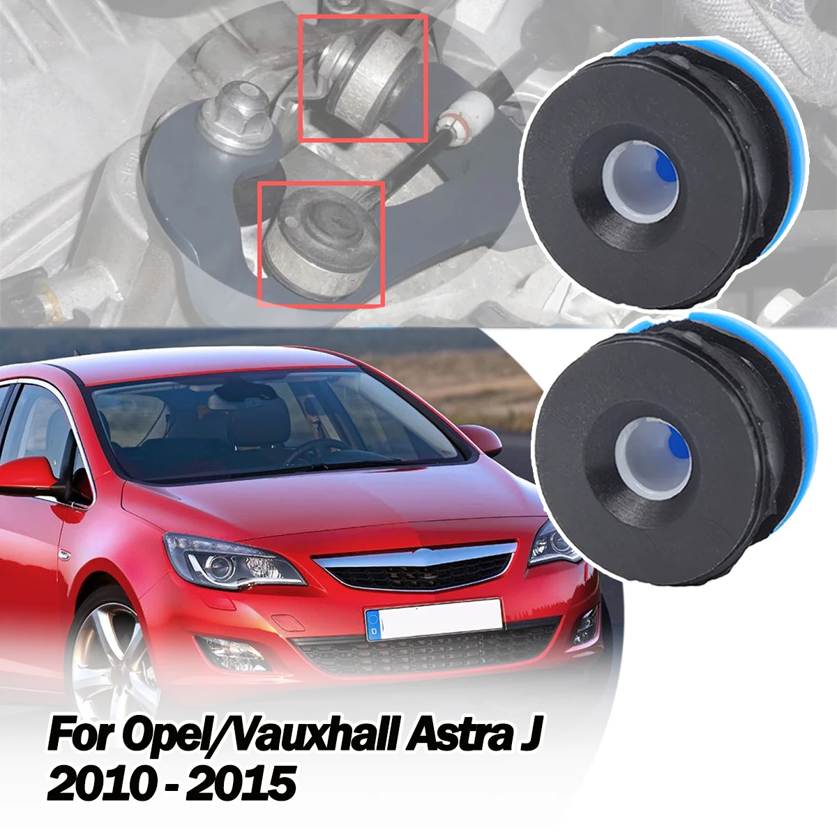 For Opel Insignia Astra J Cascada Cabrio Gearbox Change Lever Control Cable Repair Kit Adjuster Linkage end Connector Bushing Gearbox Control Cable Repair Kit