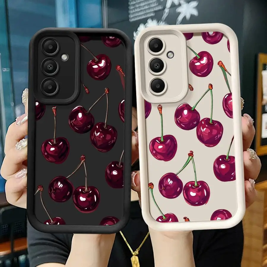 Fruit Cherry Pattern Phone Cover Case