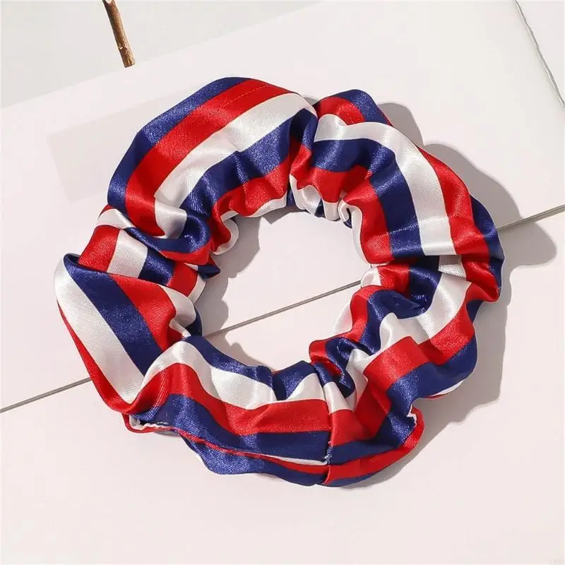 12 Pcs American Hair Bobbles Hair Scrunchies Ponytail Holder for Women Girl T4MB