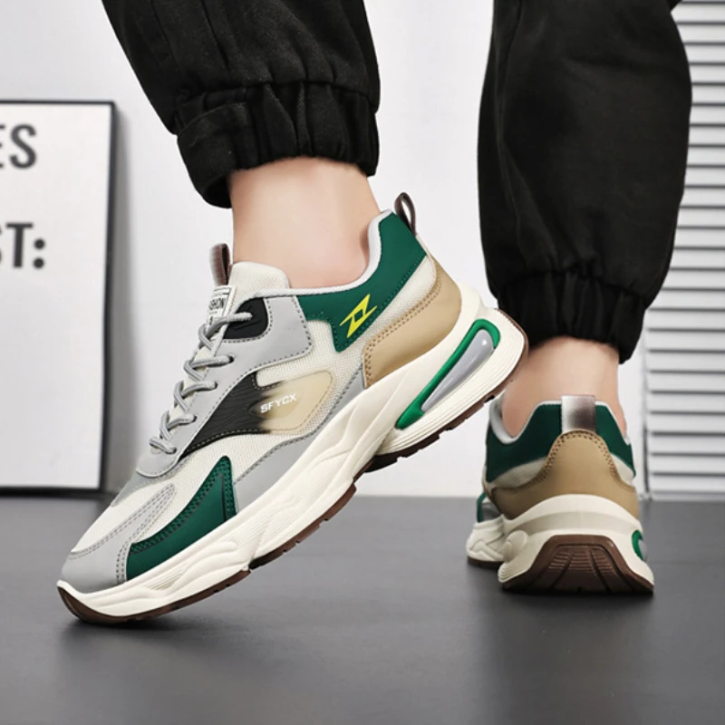 Brand Men Sneakers Thick-soled Comfortable Running Shoes for Men