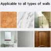 1PC - Wall mounted toothbrush holder storage rack, non perforated bathroom toothbrush storage rack 4