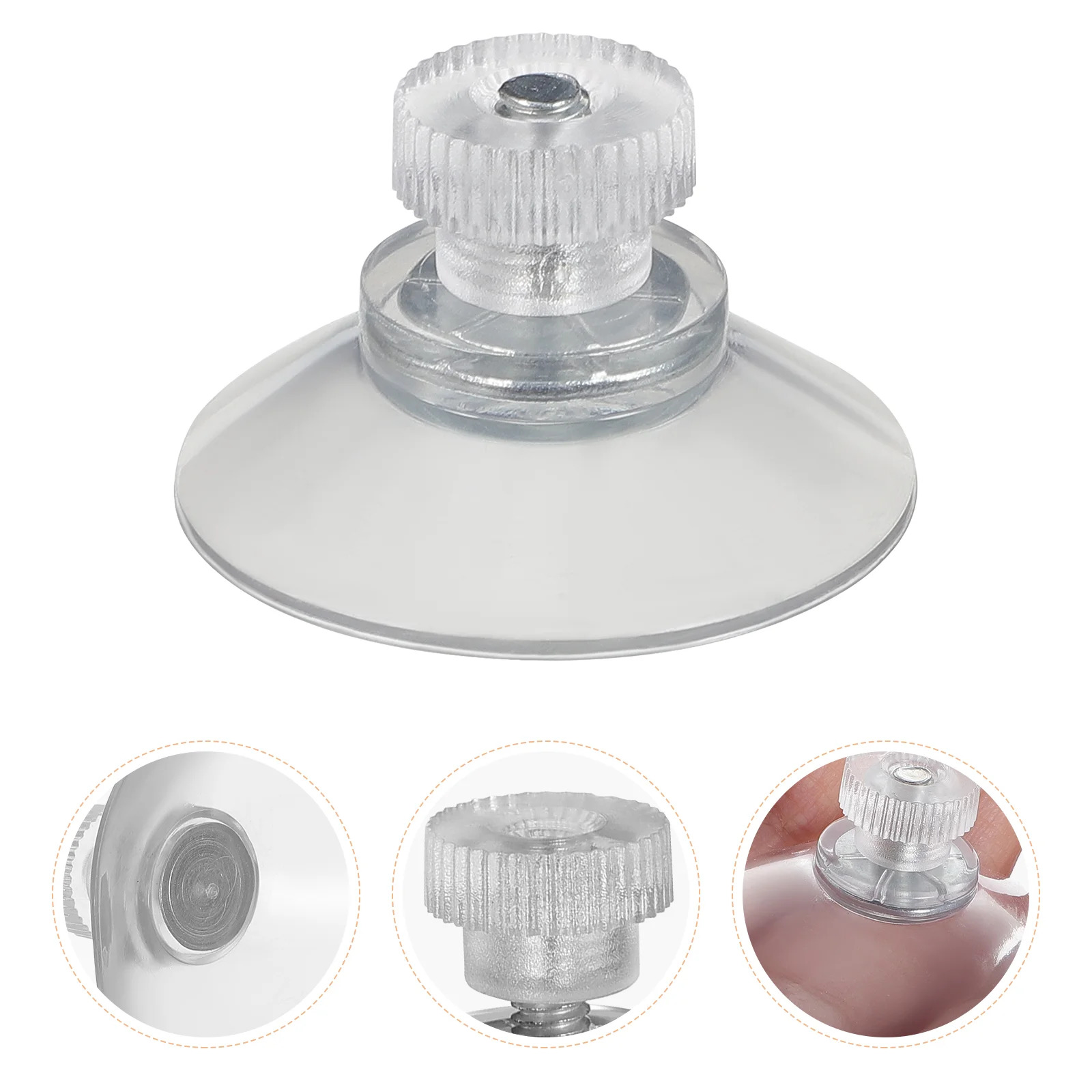 

10pcs Suction Cup Hooks Punch-free Suction Hooks Waterproof Hanger Hooks