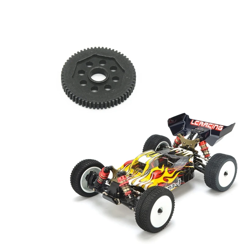 

Metal Steel Reduction Gear Main Gear For LC RACING 1/14 RC Car Upgrade Parts