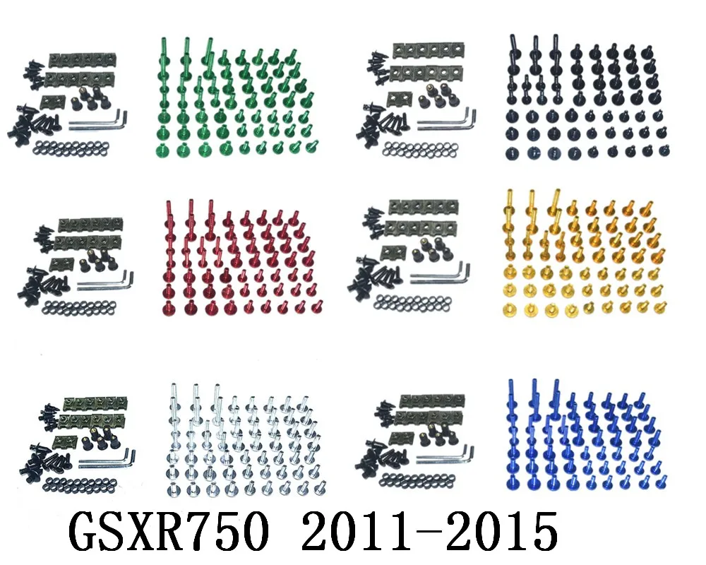 

Мотоциклетные комплектные Обтекатели болты для GSXR750 2011-2015