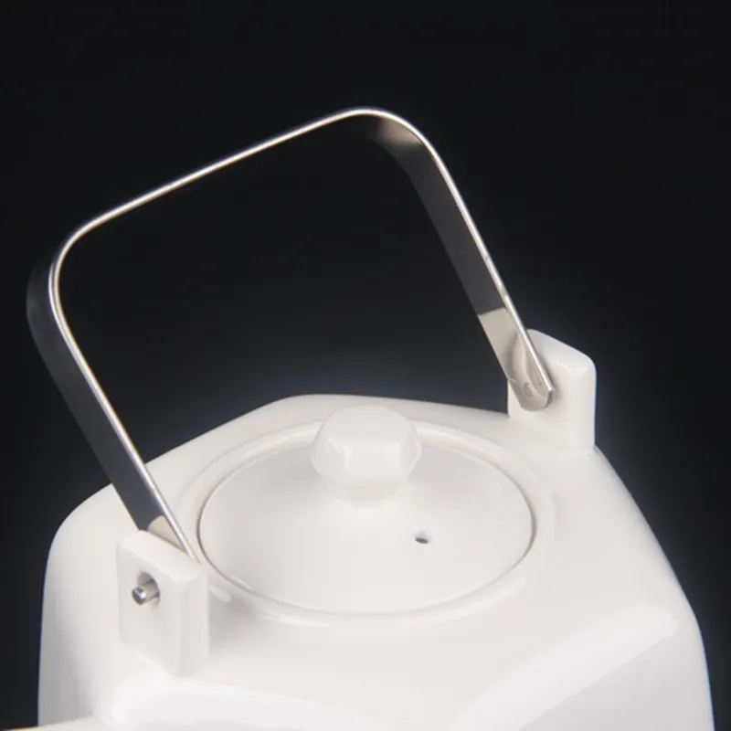 1PC DIY Tea Set Replacement Accessories Kung Fu Tea Ceramic Teapot Stainless Steel Handle Supplies