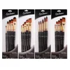 5pcs Artist Paint Brush Kit Professional Round Flat Angled Filbert Paintbrushes for Oil Acrylic Watercolor Face Craft Painting 1