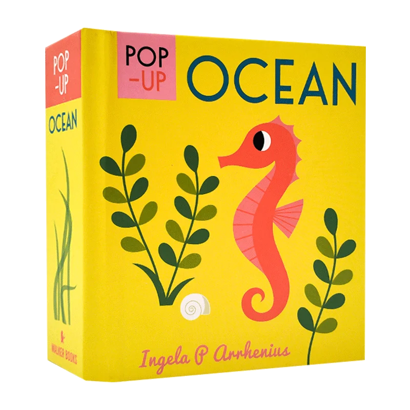 

Всплывающие Детские Книги Ocean, для детей в возрасте 1, 2, 3 лет, книга с картинками на английском языке, 9781406365092