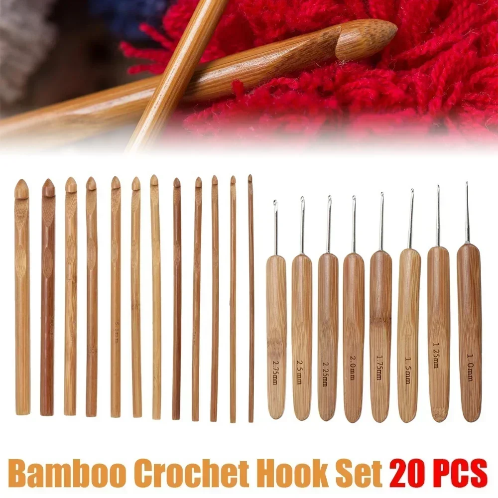 Delysia King Bamboo Crochet Hoot Set crochet kit crochet hooks