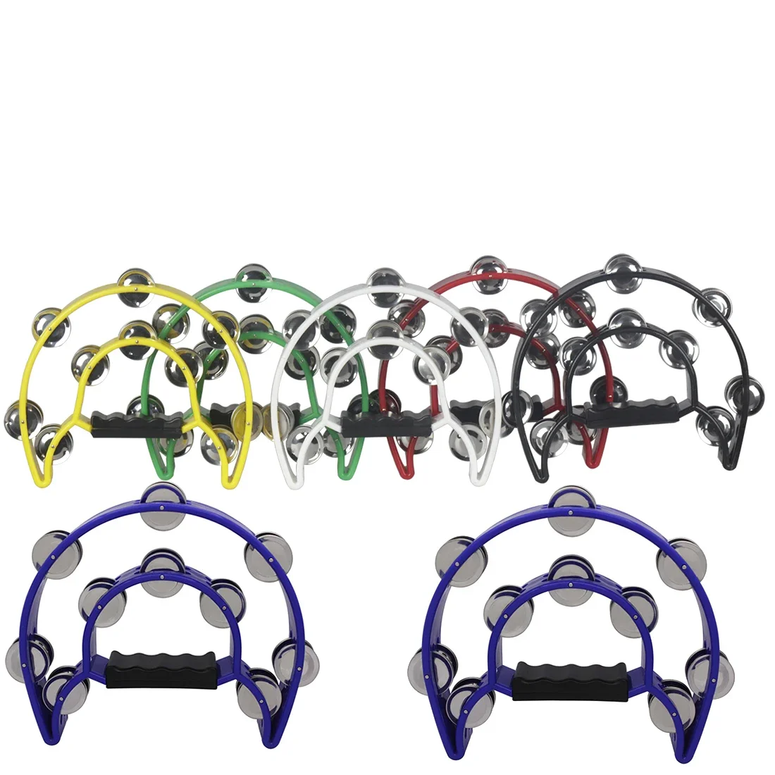 IRIN Tambourine Double Cymbals Orff Percussion Instrument KTV Singing Party Hand Bell Rattle Children Enlightenment Music Toys