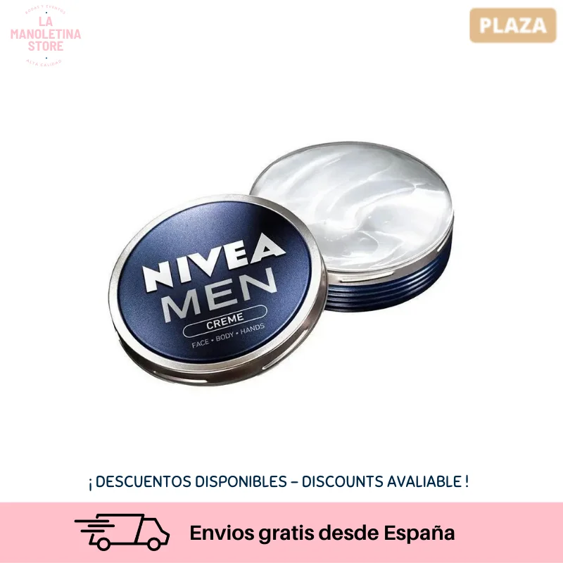 10 Lattine Nivea Men Wedding Details E Borsa Tote Classica Da Donna Con Dimensioni In Miniatura 30Ml