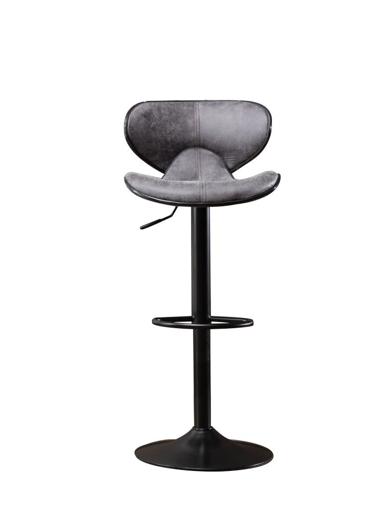

Rotating lifting modern minimalist cashier exquisite high legged backrest chair