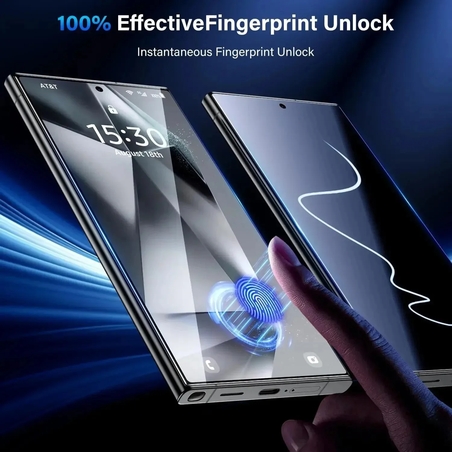 2PCS HD Tempered Glass Screen Protector For Samsung Galaxy S26 S24 S25 Ultra S22 S21 Plus A25 A15 A35 A34 A53 A54 A55 A73 A72 5G 3