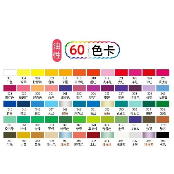 Premium Oily Color Pencil Set - 12 Vibrant Colors for Art and School Supplies
