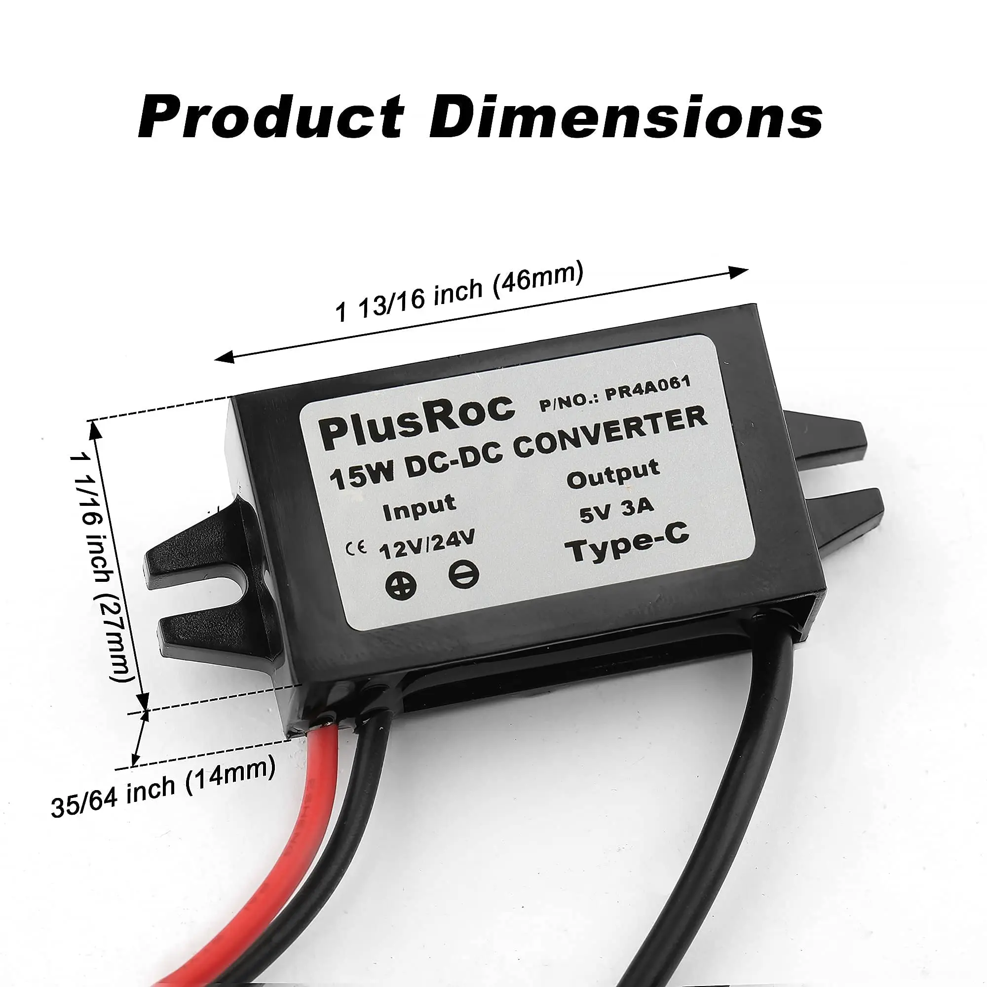Waterproof Multi-Voltage to USB Power Converter Module