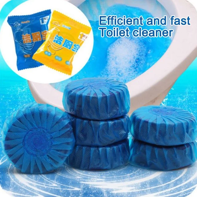 3 Month** Automatic Toilet Cleaner & Fragrance - Blue Bubble