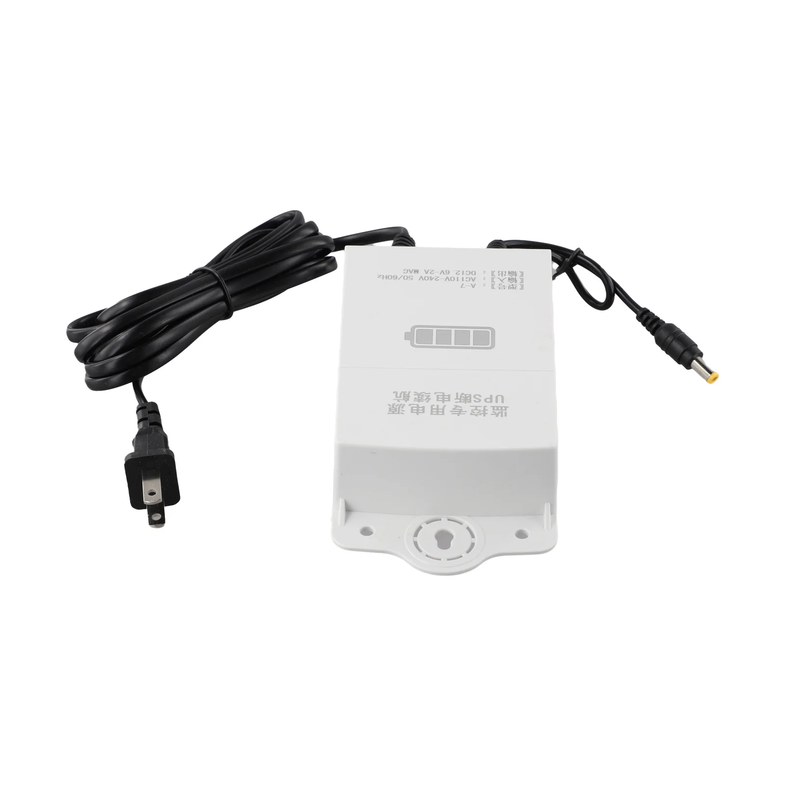 DC 12.6V 2A Uninterruptible Power Supply For WiFi, Router, Modem, Security Camera Mini UPS Battery Backup Power Supply 1800mah