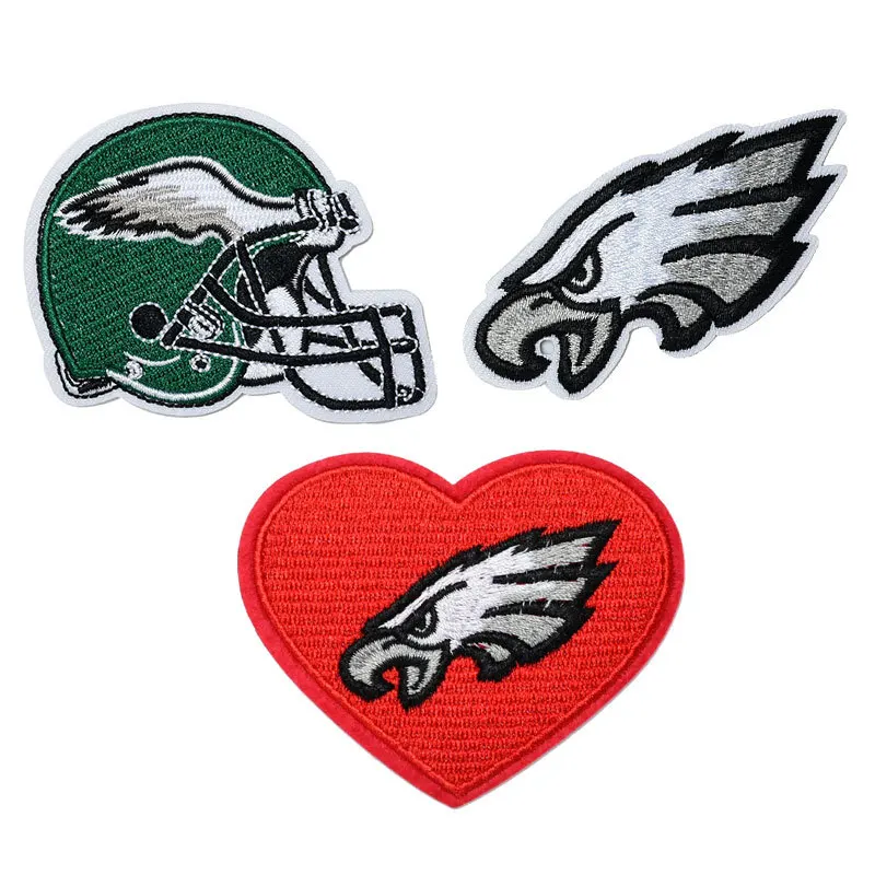  5Pcs Rugby Team Logo Embroidery Patch, Iron-on Football Patch  for Jacket Backpack Jeans Clothes DIY Patches : Arts, Crafts & Sewing