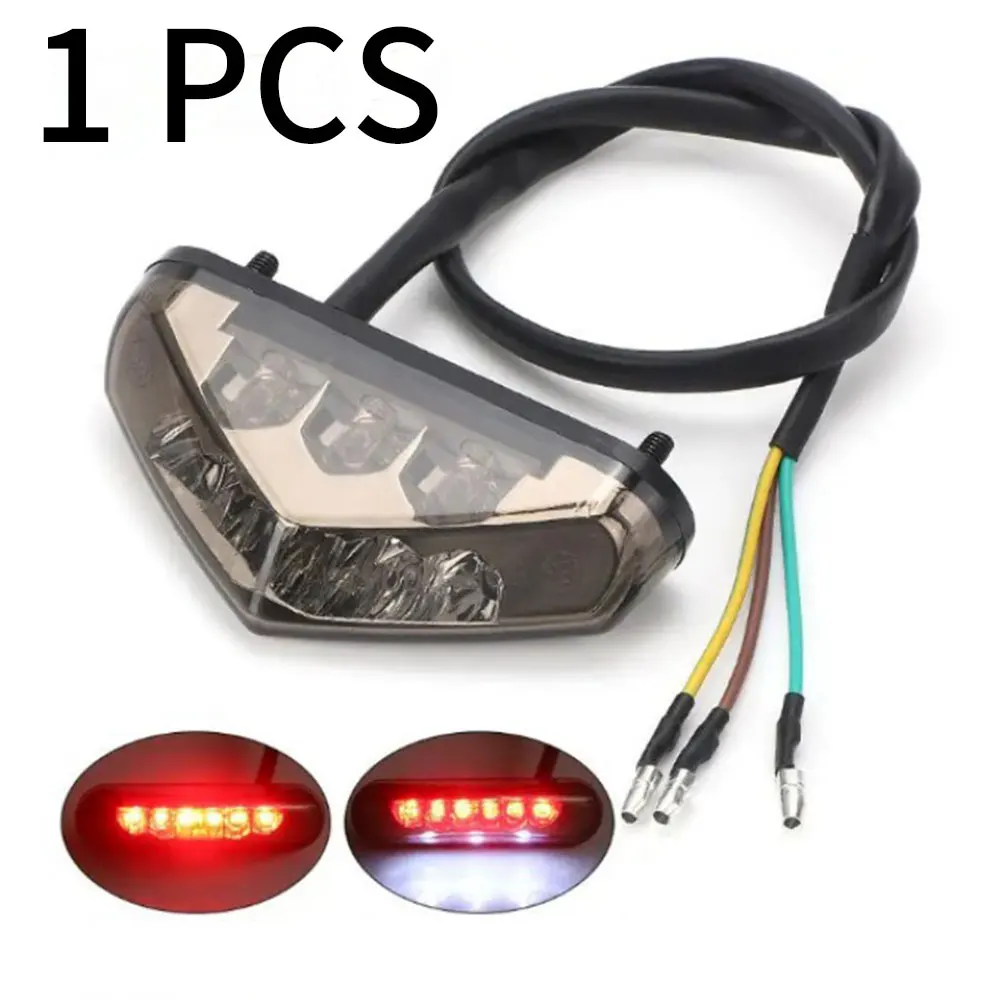 ตัวเลือกสินค้า ไฟท้าย LED 12V มอเตอร์ไซค์ ไฟเบรก ป้ายทะเบียน
