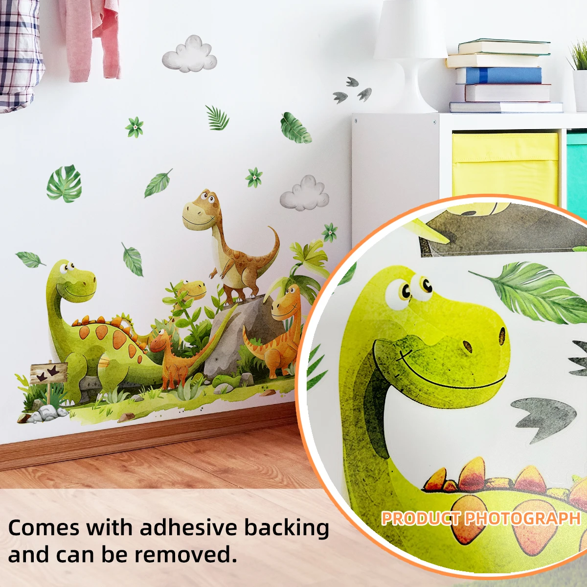 Dinosaur Wall Decals Stickers For Living Room Dining Room Kitchen wall stickers,wall sticker