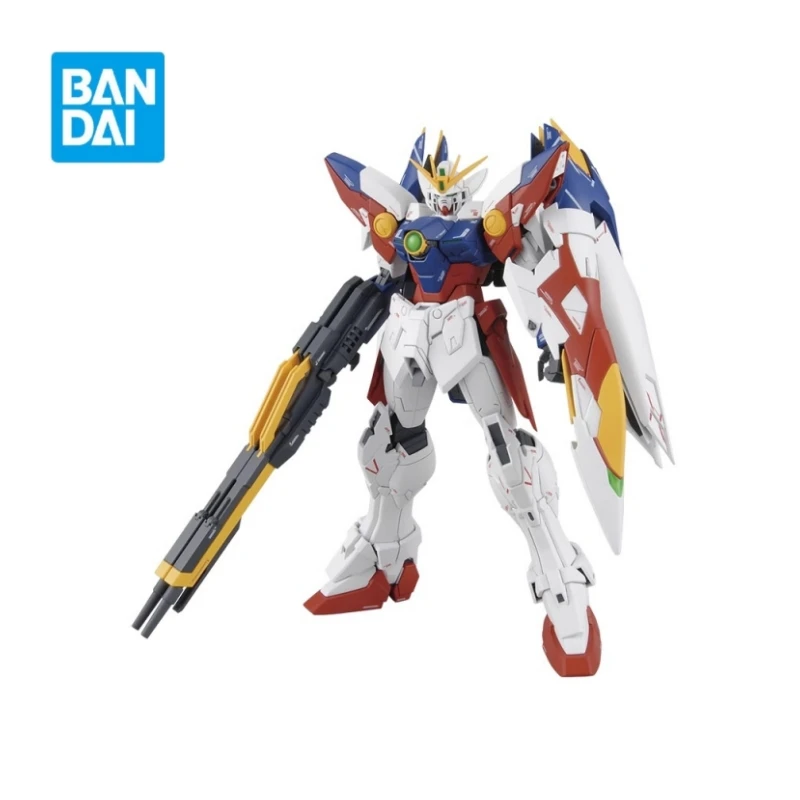 

Bandai MG 1/100 XXXG-00W0 Wing Gundam Zero EW New Mobile Report Gundam Wing Plastic Assembly Toys Anime Surroundings Model Gift