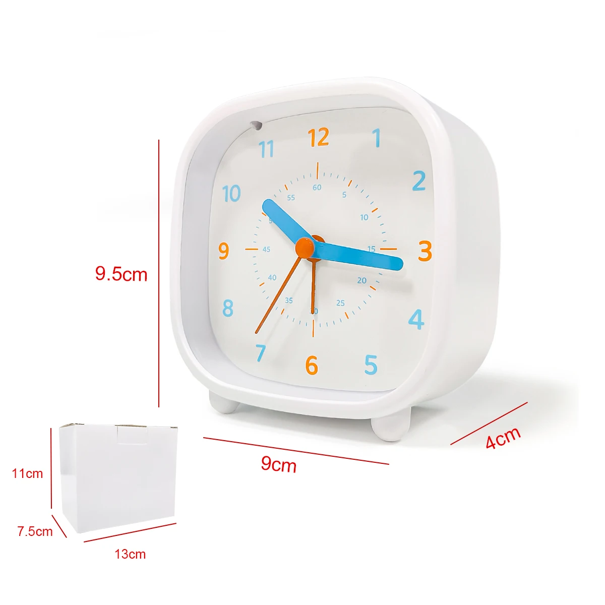 New Student Learning Alarm Clock Kid Night Light Table Clock Children's Bedhead Alarm