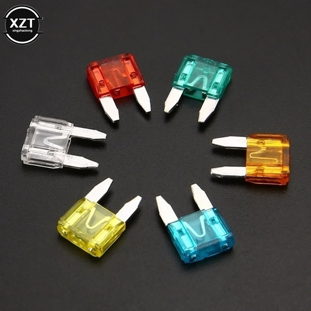 

60/120pcs Mini Blade Fuses Auto Car Truck Assortment Fuse Kit 5A 10A 15A 20A 25A 30A