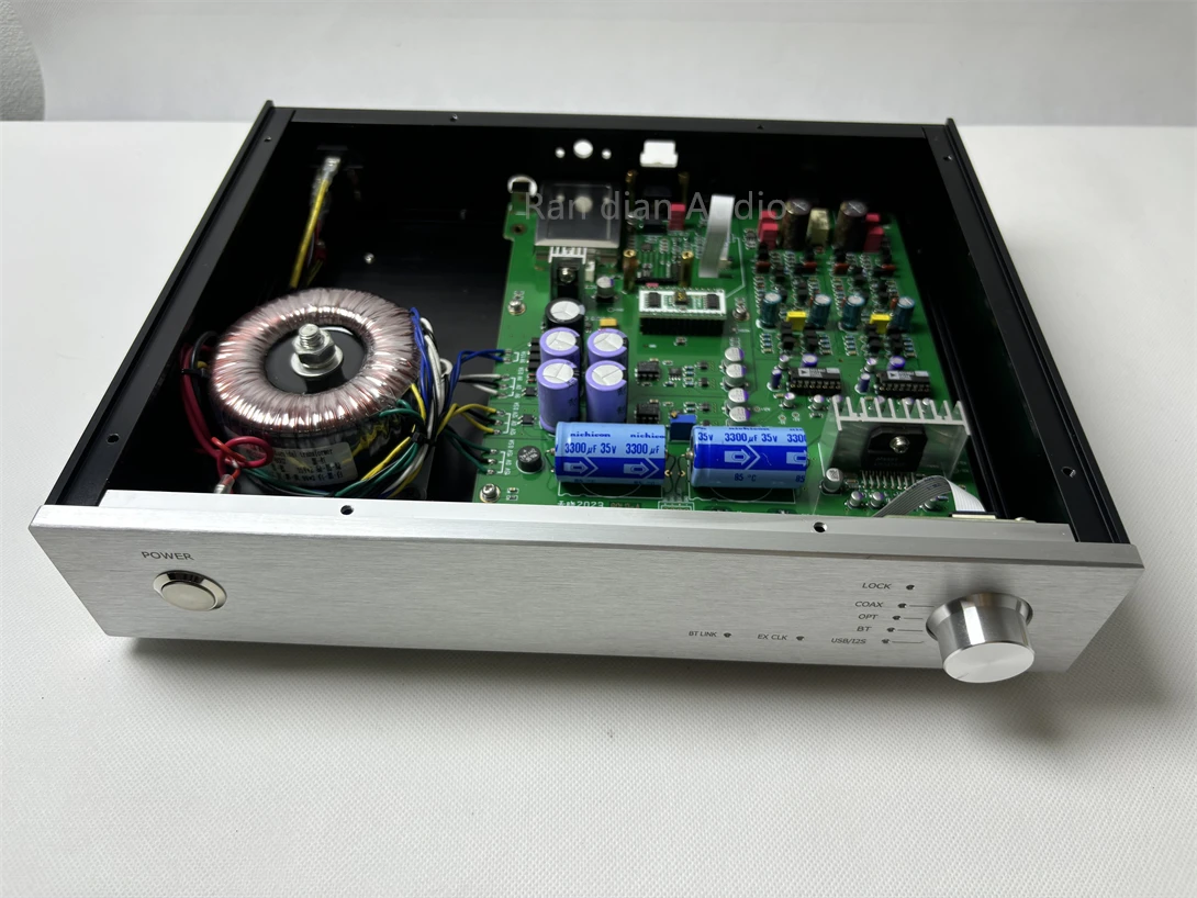 High-end AD1862 DAC Decoder AD1862N Coaxial+Fiber Input+USB+