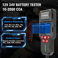 KONNWEI KW700 12V 24V Car & Truck Battery Tester with Print function Battery Analyzer Cranking Test Charging Test 10-2000CCA - Image 3