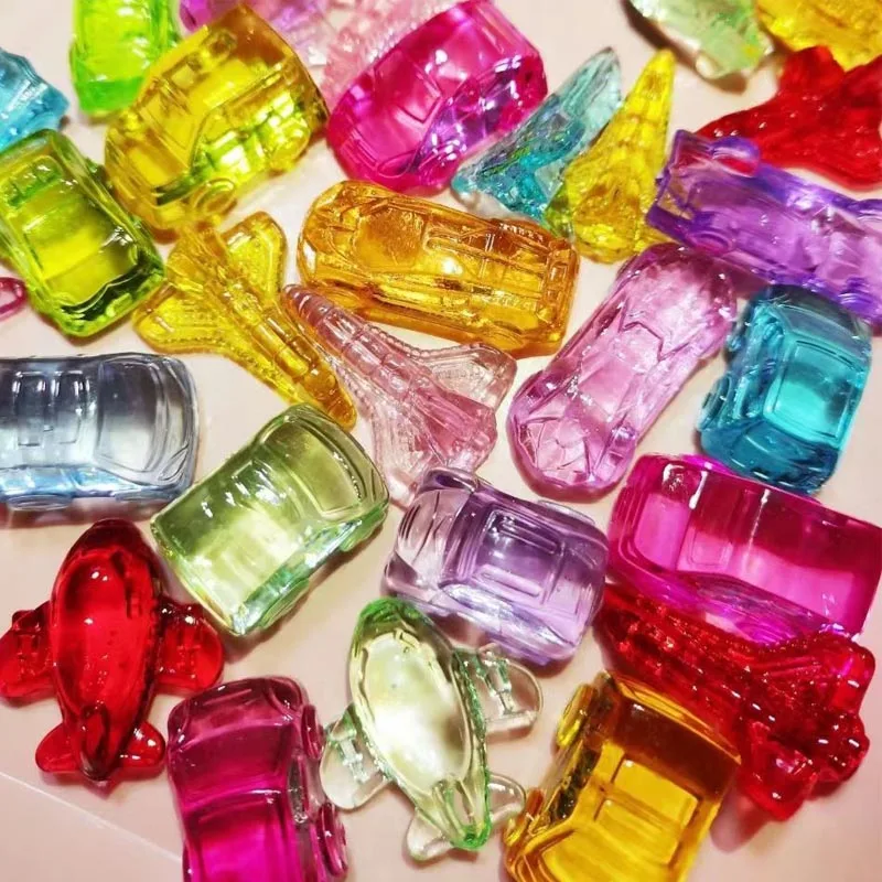 Creative Gifts Acrylic Diamond Gems Jewels Pirate Treasure Chest Hunt Party Favors Regalos Cumpleaños Niños Para Invitados 6