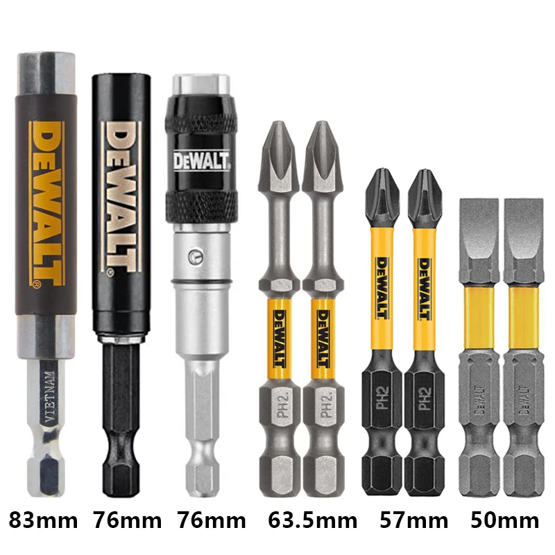 DEWALT Magnetic Impact Driver Bit Set PH2 Pivoting Bits Holder Extend 1 DEWALT Magnetic Impact Driver Bit Set PH2 Pivoting Bits Holder Extend 1