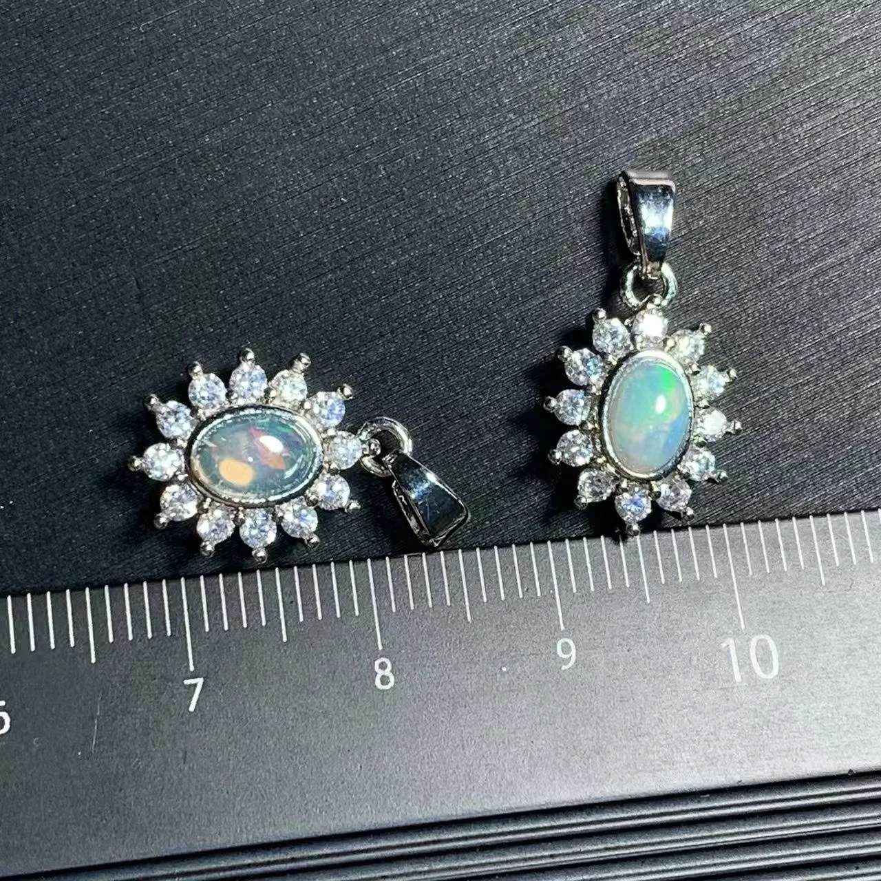 OVAL Natural Opal Pendant Necklace Fine Jewelry Handmade Stones Wholesale Healing Energy Gift Lucky Jewelry