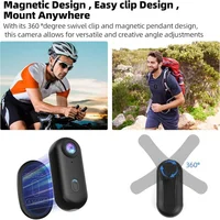 4K Mini WiFi Action Camera Thumb POV Camera Portable Body Cam Wearable Sports Camera with Waterproof Case Cycling Travel - Image 3