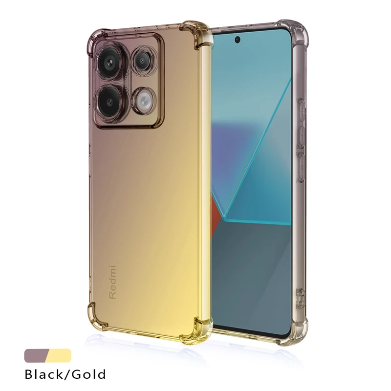 Shockproof Gradient TPU Protective Phone Case Cover