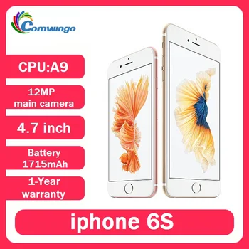 Apple iPhone 6S 2GB RAM 16/64GB ROM IOS A9 used iphone6s Fingerprint NFC Unlocked original 4.7 inch 3D Touch Screen smartphone