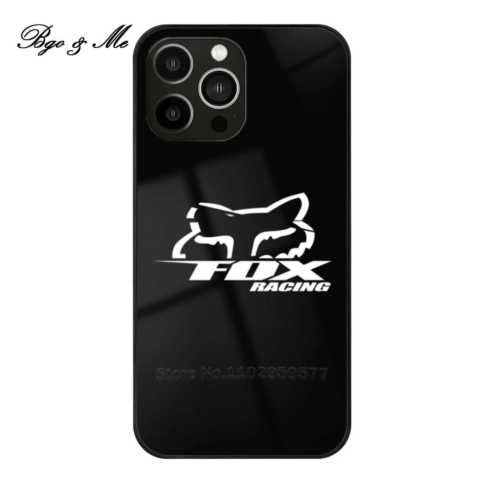 Best Of Black White Custodia In Vetro Temperato Per Iphone 15 14 13 12 Pro Max Bike Race Trend Motocross