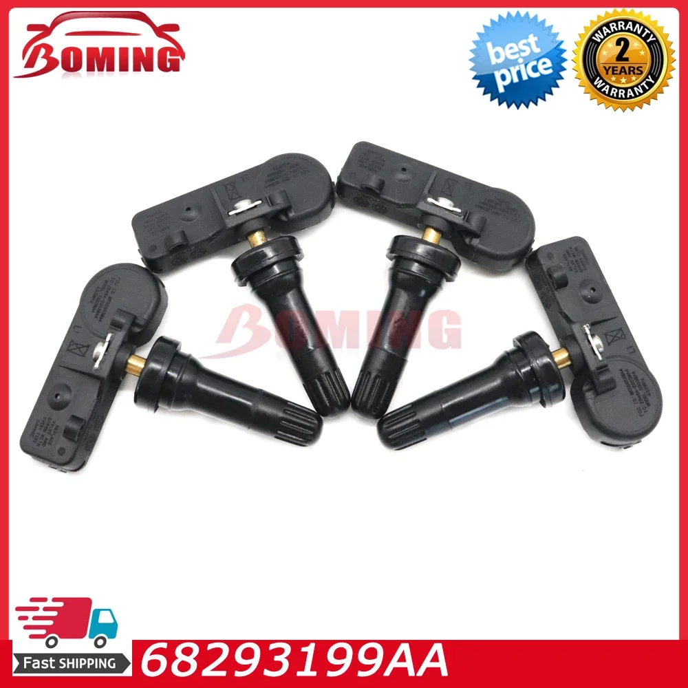 

Автомобильный датчик давления в шинах TPMS 68293199AA 433 МГц для Dodge Ram 1500 TRUCKS 2019 2020 TPMS 68293199AB датчик
