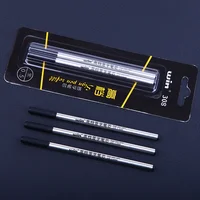 Winning 308 Business Metal Sign Pen Refill 0.5mm 0.7mm Black Refill for Ballpoint/rollerball Pen School Office Supplies 1