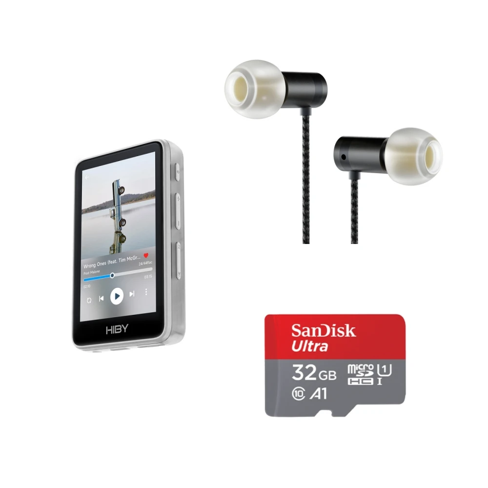 HiBy R1 HiFi オーディオ音楽プレーヤー MP3 USB DAC WiFi