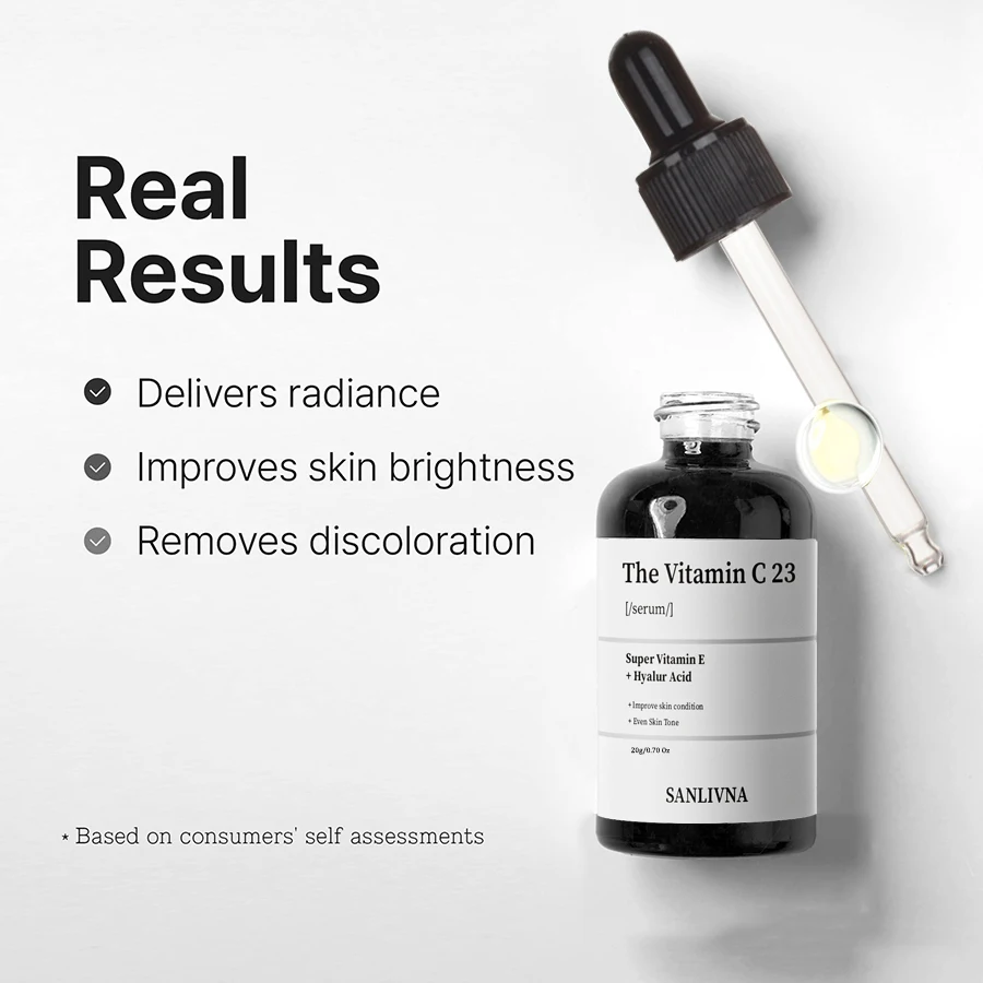 23% Vitamin C Face Serum for Dark Spot Removal and Skin Brightening, Anti-Aging Face Serum, Whitening Formula, Glass Skin Care 4