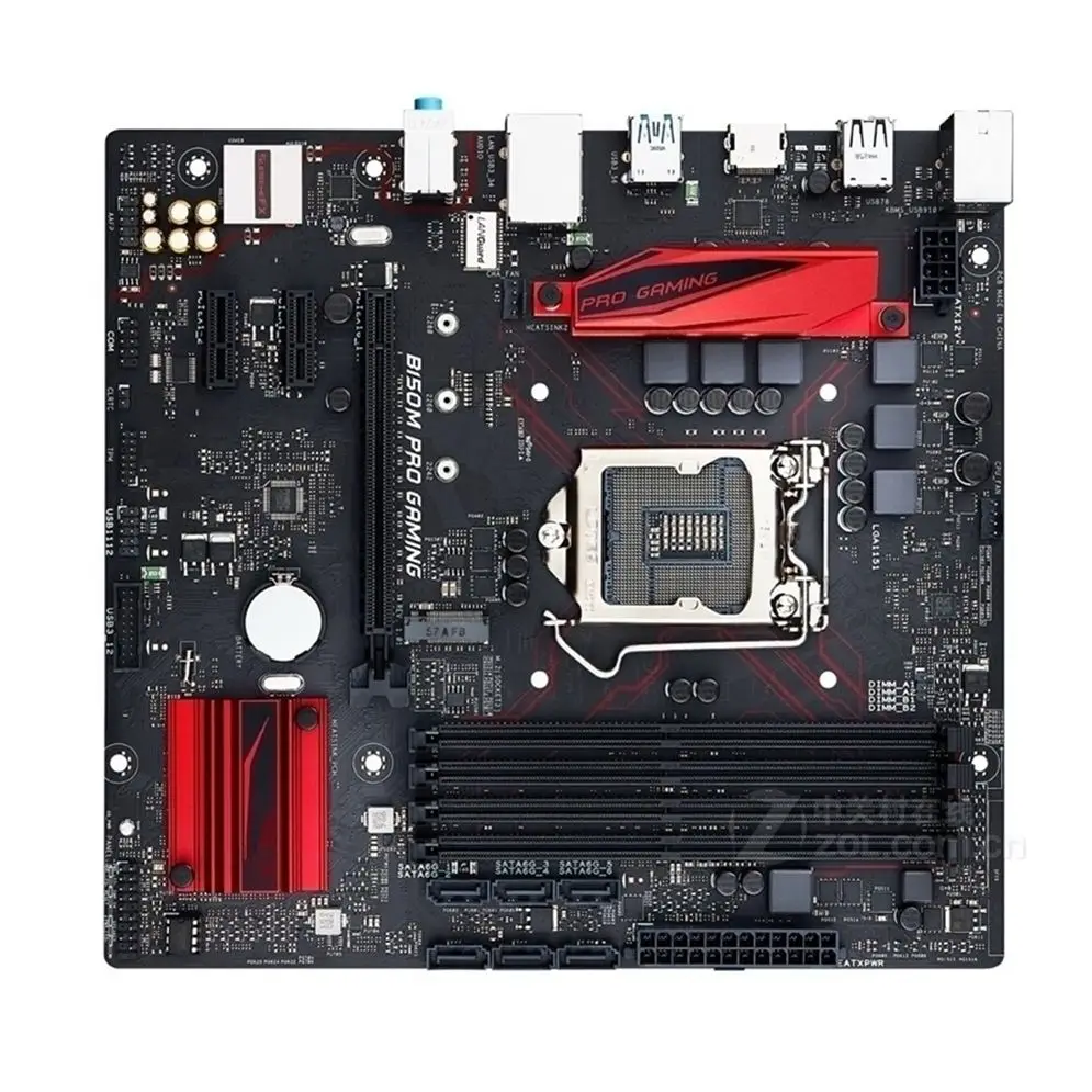 Kllisre B75 메인보드 세트, 코어 i5 3570 2X8GB = 16GB 1600MHz DDR3 데스크탑 메모리 NVME M.2 USB3.0 SATA3 9 데스크탑 PC 마더보드 DDR4 64GB M.2 HDMI PCI-E 3.0, B150M PRO GAMING LGA 1151 인텔 B150 B150M